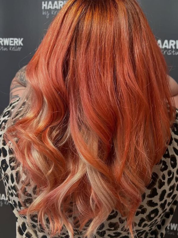 Kupferfarbenes Haar, Erdbeerblond